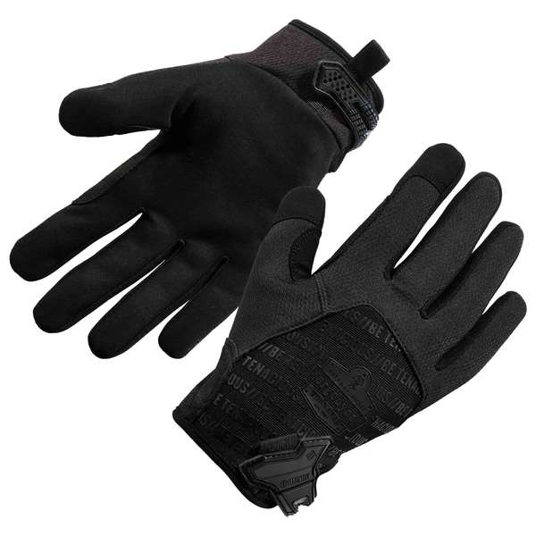 Ergodyne 812BLK M Black High-Dexterity Black Tactical Gloves 17573